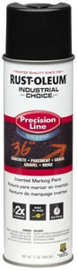 Rust-Oleum® Industrial Choice™ Precision Line® M1800 System 17 oz. Marking Spray Water Based in Black R1875838 at Pollardwater