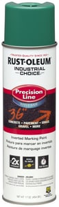 Rust-Oleum® Industrial Choice™ Precision Line® M1800 System 17 oz. Marking Spray Water Based in Safety Green R1834838 at Pollardwater