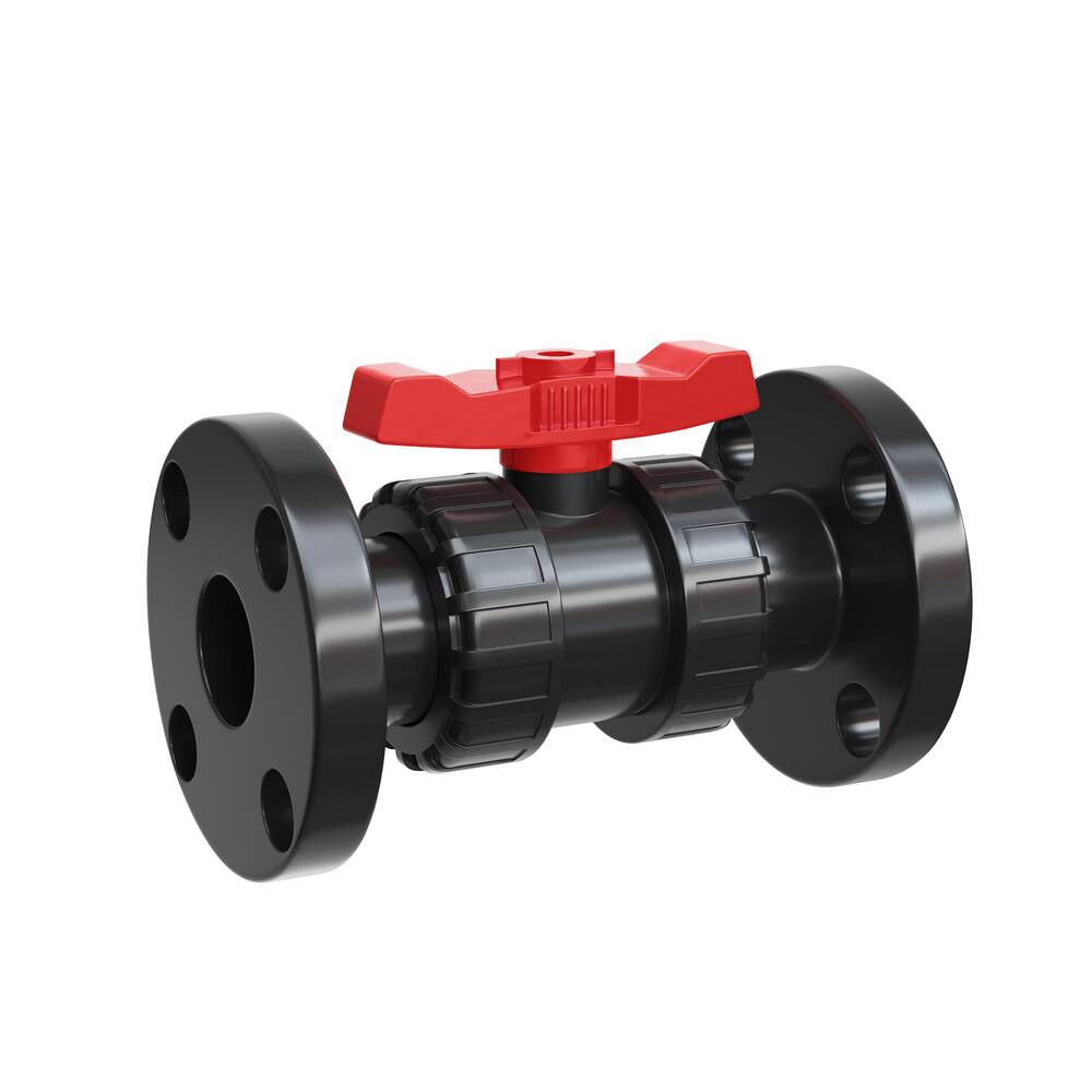 <strong>Figure 340NAF</strong><br />PVC Flanged Full Port 150# Ball Valve (EPDM)