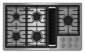 Jennair 36 In Gas Downdraft Cooktop Jgd3536ws Ferguson