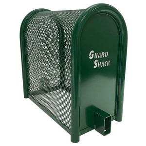 GuardShack™ Iron, Metal, Plastic, Stainless Steel and Steel 24 x 30 x 10 in. Lift Off Enclosure in Forest Green GGS2G at Pollardwater