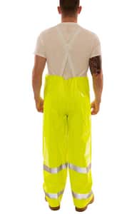 Tingley Comfort-Brite® Size XL Plastic and Velcro Bib Pants in Yellow and Green TO53122XL at Pollardwater