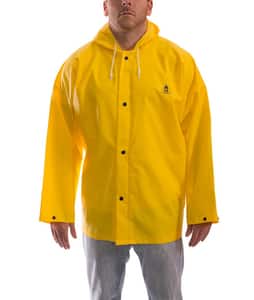 Tingley DuraScrim™ Size 2X Plastic Hood and Jacket in Yellow TJ561072X at Pollardwater