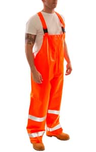 Tingley Eclipse™ Size 5X Nomex® and Plastic Overalls in Fluorescent Orange-Red TO441295X at Pollardwater