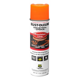 Rust-Oleum® Industrial Choice™ Precision Line® M1600 System ORAN INDU INV SPRY MARK PAINT R201516V at Pollardwater