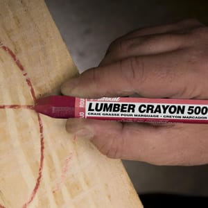 LA-CO® 4-5/8 x 1/2 in. Clay Crayon in Red L80322 at Pollardwater