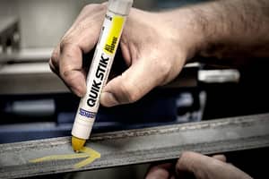 Markal® Quik Stik® 6 in. Solid Paint Marker in Yellow L61053 at Pollardwater
