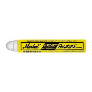 Markal® Quik Stik® 6 in. Solid Paint Marker in White - 61051
