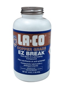 LA-CO® E-Z Break® 16 oz. Anti Seize Lubricant in Copper Grey L08907 at Pollardwater