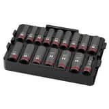 Milwaukee® SHOCKWAVE™ 16PC SHOCKWAVE IMPACT DUTY SOCKET 1/2 DRIVE MM TRAY SET M49666818 at Pollardwater