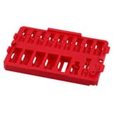 Milwaukee® SHOCKWAVE™ 17PC SHOCKWAVE IMPACT DUTY SOCKET 3/8 DRIVE SAE TRAY ONLY M49666830 at Pollardwater