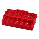 Milwaukee® SHOCKWAVE™ 15PC SHOCKWAVE IMPACT DUTY SOCKET 1/2 DRIVE SAE TRAY ONLY M49666832 at Pollardwater