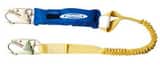 Werner 6ft DeCoil Stretch Single Leg Elastic Web Lanyard with 2 Snap Hooks WC341100 at Pollardwater