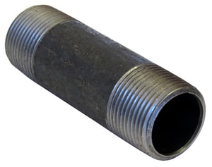 1 x 10 in. NPT Welded Schedule 40 Standard Domestic Black Carbon Steel Nipple