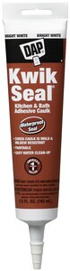5.5 oz. Kitchen & Bath Adhesive Caulk in White