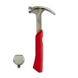 Milwaukee® 12OZ SMOOTH FACE HYBRID CLAW FINISH HAMMER M48229019 at Pollardwater