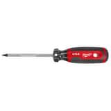 Milwaukee® #2 SQUARE 4 CUSHION GRIP SCREWDRIVER USA MMT218 at Pollardwater