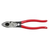 Milwaukee® 9 LINEMAN DIPPED GRIP PLIERS W/ THREAD CLEANER USA MMT500T at Pollardwater