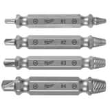 Milwaukee® M2 4PC M2 STEEL SCREW EXTRACTOR SET M49579001 at Pollardwater