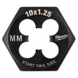 Milwaukee® M10-1.25 MM 1-INCH HEX THREADING DIE M49575353 at Pollardwater