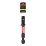 Milwaukee® SHOCKWAVE IMPACT DUTY 1/4 AND 5/16 X 2-1/4 QUIK-CLEAR 2-IN-1 MAGNETIC NUT DRIVER M49664542 at Pollardwater