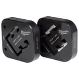 Milwaukee® 7/8 & 1-5/8 X 1-5/8 COMBINATION STRUT SHEARING DIES M49161578 at Pollardwater