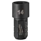 Milwaukee® Insider™ *CVR* 14MM PASS-THRU SOCKET M49161614 at Pollardwater