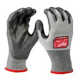 Milwaukee® CUT LEVEL 5 HIGH DEXTERITY POLYURETHANE DIPPED GLOVES - M M48738751 at Pollardwater