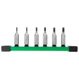 Milwaukee® *CVR* 6PC 1/4 DRIVE TORX BIT SOCKET M48229530 at Pollardwater