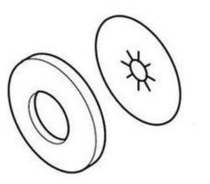 Flange and Washer for 07 Series