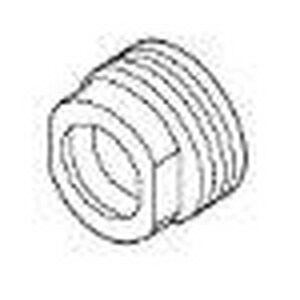 Collar Nut in Polished Chrome