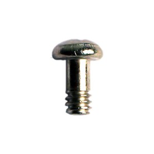 971-500 Round Screw Head Polished Chrome