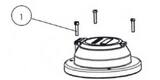 Zenner FHZ Part 1B - 0.7X20 Screw Slot Pan SS M4 with Tamper Wire Hole Z04C20MSPSDH at Pollardwater