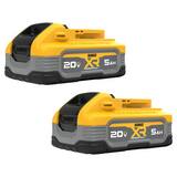 DEWALT 20V 5 Amp Battery (2-Pack) DDCBP5202 at Pollardwater