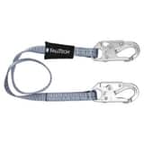 FallTech 4 ft. Web Restraint Lanyard, Fixed-length with Steel Snap Hooks FAL8204 at Pollardwater