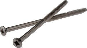 Brass Escutcheon Screw in Chrome