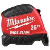Milwaukee® 25 ft. Wide Blade Tape Measure M48221225 at Pollardwater