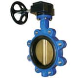 FNW® 800 Series 10 in. Ductile Iron EPDM Gear Operated Lug Butterfly Valve FNW812EG10 at Pollardwater