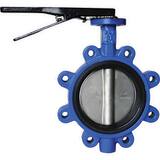 FNW® 800 Series 6 in. Ductile Iron Buna Lever Operated Lug Butterfly Valve FNW832BU at Pollardwater