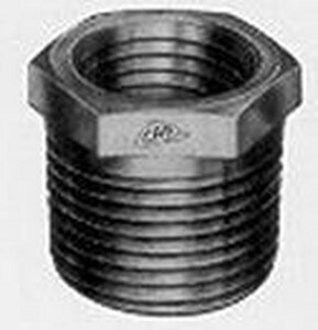 3/4 x 1/8 in. 6000# A105 Threaded Hex Bushing Forged Steel Domestic
