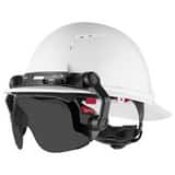 Milwaukee® BOLT GASKETED EYE VISOR - TINTED DUAL COAT LENS (COMPATIBLE WITH MILWAUKEE BOLT SAFETY HELMETS & BOLT HARD HATS) M48731417 at Pollardwater
