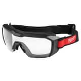 Milwaukee® VENTED LOW-PROFILE GOGGLES - CLEAR DUAL COAT LENS M48732060 at Pollardwater