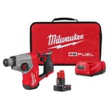Milwaukee® M12 FUEL 5/8 SDS PLUS ROTARY HAMMER KIT M250821XC at Pollardwater