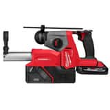 Milwaukee® M18 FUEL™ M18 FUEL 5/8 SDS PLUS ROTARY HAMMER W/ DUST EXTRACTOR KIT M290822DE at Pollardwater
