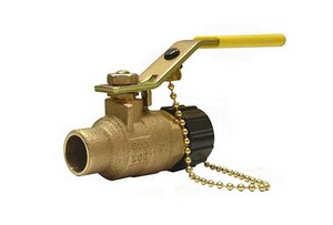 3/4 in. Bronze Sweat x MHT 600# Full Port Ball Valve