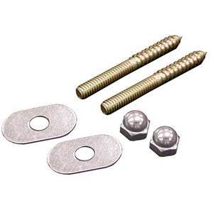 1/4 x 2-1/2 in. Brass Closet Bolt