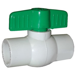 2 in. PVC Standard Port Ball Valve with Solvent Ends