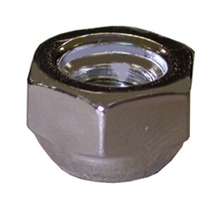 3-1/5 x 3-9/10 in. Zinc Plated Open Acorn Nut