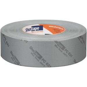 2 in. x 60 yd. Silver Polyethylene Heavy Duty Duct Tape