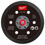 Milwaukee® 6 HOOK AND LOOP SANDER BACKING PAD - SOFT M49362583 at Pollardwater